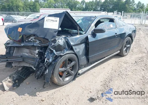 2012 Ford Mustang V6 из США, поврежденный, VIN 1ZVBP8AM5C5244767